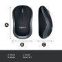 Продавам нов безжичен комплект мишка и клавиатура Logitech Combo Wireless MK270, снимка 6