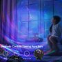 Звезден проектор Galaxy Lightс вграден Bluetooth високоговорител и дистанционна многоцветна лампа, снимка 7
