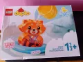 Конструктор LEGO Duplo - Плаваща червена панда (10964), снимка 1