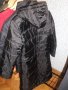 Дамско дълго зимно яке със сваляща се  качулка, снимка 3
