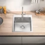 ПРОМОЦИЯ Кухненска мивка от неръждаема стомана с нано покритие 913258-06-CHG0617, снимка 4