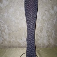 Нов чорапогащник с диагонални зигзагообразни ивици с брокат , снимка 6 - Бельо - 39654154