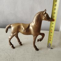 месингова статуетка-кон, снимка 2 - Други ценни предмети - 42968922