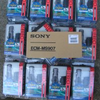 Стерео микрофон Sony ECM MS910 нов и употребяван, снимка 2 - Микрофони - 11223765