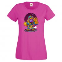 Дамска тениска Marvel Thanos Игра,Изненада,Подарък,Геймър,, снимка 9 - Тениски - 36786034