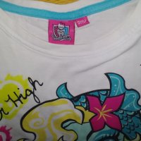 Две тениски на Monster High, р.152, снимка 4 - Детски тениски и потници - 40450186