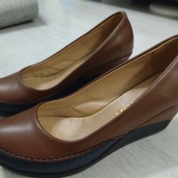 елегантни обувки на платформа №35, снимка 2 - Дамски ежедневни обувки - 43120721