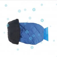 Ръкавица със стъргалка за лед и сняг , полар, снимка 1 - Аксесоари и консумативи - 39000323