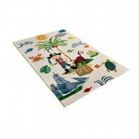 Страхотен детски килим "Пират", снимка 2 - Килими - 33242389