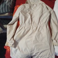 Дамски бял шлифер, снимка 2 - Палта, манта - 34937498