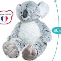 Плюшена играчка коала Pioupiou et Merveilles 16574 Koala 80см Голяма детска плюшена коала Сивата коа, снимка 4 - Плюшени играчки - 44042798