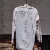 Старинна Мъжка памучна риза, снимка 4 - Антикварни и старинни предмети - 26210760