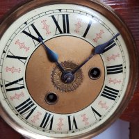 Стар настолен механичен часовник, снимка 6 - Антикварни и старинни предмети - 37485790