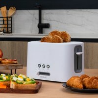 Тостер за филийки Cecotec Toast&Taste 9000 Double White внос от Германия чисто нов, снимка 1 - Тостери - 38561191