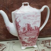 Английски порцеланов чайник , снимка 2 - Други ценни предмети - 37659615