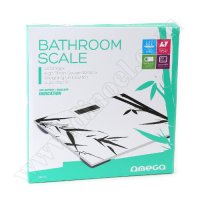 Електронна везна/кантар Omega Bathroom Scales Bamboo 150kg. MAX, снимка 4 - Други стоки за дома - 33608524