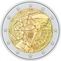 Сет/Лот 2 евро монети програма Еразъм 2022/ 2 Euro Coin, снимка 2 - Нумизматика и бонистика - 39263937