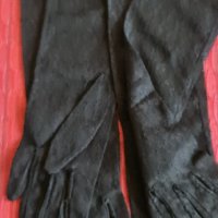 Ръкавици черна дантела , снимка 2 - Ръкавици - 35220339