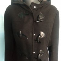 Дизайнерско палто с качулка "Aniston" ® / голям размер , снимка 4 - Палта, манта - 39912916