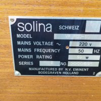 "Solina" - ретро усилвателна уредба с ритъм машина, снимка 7 - Синтезатори - 43361162