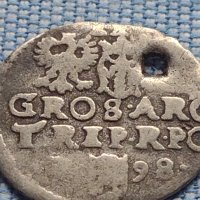 Сребърна монета 3 Гроша 1598г. Сигизмунд трети ПОЛША 13793, снимка 7 - Нумизматика и бонистика - 42968306