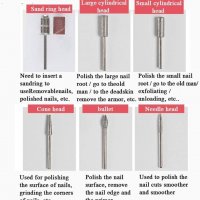 Писалка за грижа за ноктите - Variable speed rotary detail carver, снимка 9 - Маникюр и педикюр - 32624168
