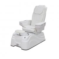 Стол за спа педикюр - маникюр - масаж Caln - бял/черен, снимка 1 - Педикюр и маникюр - 28271125