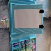 Детски комплект за рисуване в куфар от 208 части, снимка 2 - Рисуване и оцветяване - 42969447
