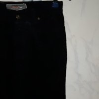 Дамски черни джинси тип Чарли, размер XS, снимка 8 - Дънки - 43553290