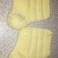 Терлички чорап и плетени терлички, снимка 2 - Детски пантофи - 27424860