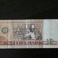 Банкнота - Германия - 10 марки | 1971г., снимка 2 - Нумизматика и бонистика - 33567567