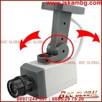 Фалшива охранителна камера с обектив, диод и датчик за движение, снимка 11 - Други стоки за дома - 26780708
