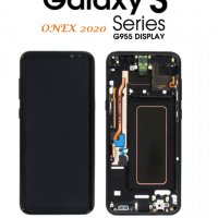 Нов 100% Оригинален LCD Дисплей + Тъч скрийн+Рамка за Samsung Galaxy S8 Plus SM-G955F Black, снимка 1 - Резервни части за телефони - 33643091