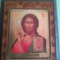 ХРИСТОС ИКОНА-ВНОС УКРАИНА, снимка 2 - Колекции - 27693136