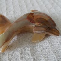 Делфин от Мраморен оникс, снимка 6 - Други ценни предмети - 28829084