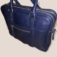 Лукс чанта за лаптоп от естествена кожа, снимка 5 - Чанти - 33298096