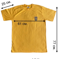 Нови мъжки тениски BRASIL - XL,XXL, снимка 4 - Тениски - 44842248