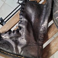 Dr Martens, естествена кожа кубинки- 42 номер , снимка 8 - Дамски ботуши - 38232319