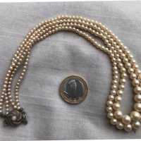 старинен перлен гердан/колие/, снимка 2 - Антикварни и старинни предмети - 42945531