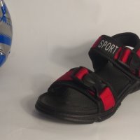 Детски сандали гума и плат, снимка 3 - Детски сандали и чехли - 37327448