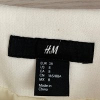 Бяло тънко палто H&M, снимка 6 - Палта, манта - 43696139