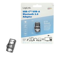 Мини Блутут USB 3.0 Приемник към др. Интерфейси USB A&C Logilink SS300765, снимка 2 - Други - 39058467