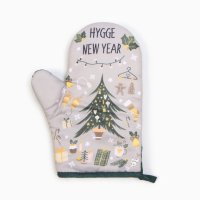 4272 Кухненска коледна ръкавица за горещо Hygge New Year, снимка 2 - Аксесоари за кухня - 43116203