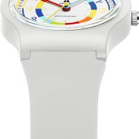 LN LENQIN Детски часовник водоустойчив аналогов кварцов със силиконова каишка, бял, снимка 2 - Детски - 43946852