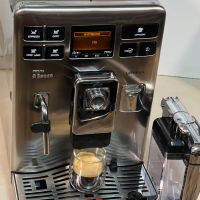 Кафемашина кафе автомат Saeco exprelia с гаранция, снимка 1 - Кафемашини - 44889980