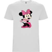 Нова детска тениска с Мини Маус в бял цвят, снимка 1 - Детски тениски и потници - 44065557