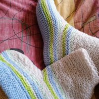 Ръчно плетени чорапи , снимка 13 - Други - 38096511