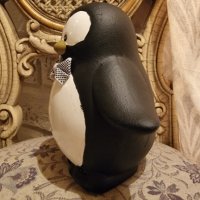 Голямо керамично пингвинче– Италия., снимка 2 - Статуетки - 39147776