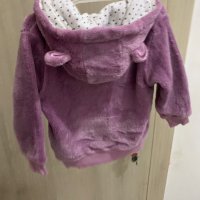 Бебешки плюшен суичър, снимка 2 - Бебешки блузки - 39427601