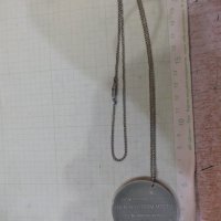 Медальон със синджир имитационна бижутерия - 22 гр., снимка 4 - Колиета, медальони, синджири - 43078064